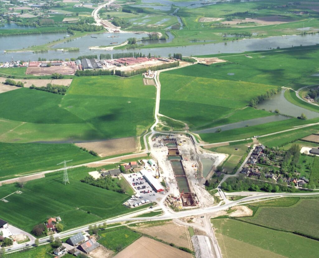 Betuweroute – Verantwoordelijk voor de realisatie van de tunnel onder het Pannerdensch Kanaal
