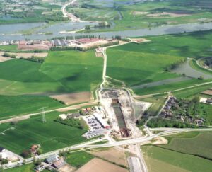 Betuweroute – Verantwoordelijk voor de realisatie van de tunnel onder het Pannerdensch Kanaal